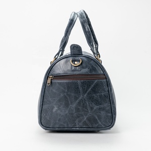 Unisex Urban Status Travelle Weekender Duffle Equipaje Bolsa de viaje de noche Cierre de cremallera de moda Patrón de letras Elegante todo - Product Image 4