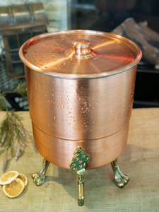 Handmade Copper <b>Water</b> <b>Dispenser</b> with Spigot Special Designed Copper <b>Water</b> Urn Decorative Beverage Server Large <b>Water</b> Storage - Product Image 3