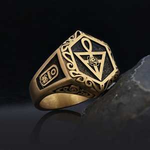 Bague BOJ RCJ 020 personnalisée en argent et diamant, bague de diplôme universitaire unisexe, cadeau pour les occasions de fête, prix bas - Product Image 2