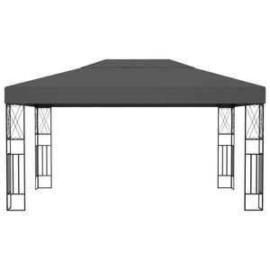 Auvent et gazebo en tissu anthracite 9.8 'x 13.1' Pergola - Product Image 2
