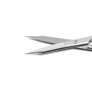 Juego de 2 Tijeras Quirúrgicas Manuales de Acero Inoxidable Goldman Fox TC Rectas y Curvas para Recortar Tejido Dental y Suturas - Product Image 5