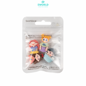 Llavero de resina con forma de conejo Sworldme, venta al por mayor de fábrica, dije decorativo de dibujos animados, accesorio de manualidades DIY - Product Image 3
