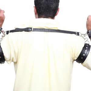 Juego de Correas de Sujeción para Cama de Cuero con Costuras Reforzadas - Product Image 2