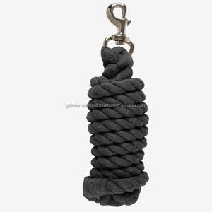 Productos ecuestres personalizados Cuerda de plomo de caballo Premium con clip de presión de latón Disponible en Fabricante Mayorista India - Product Image 3
