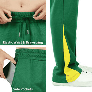 Pantalones Deportivos de Pierna Recta para Hombre, 220 g/m², Alta Calidad, Logotipo Personalizado, Forro Polar, 100% Algodón, Cintura Elástica, Bolsillos Laterales, Invierno - Product Image 6