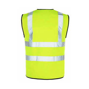 Chaleco de Seguridad de Verano Personalizado, Chaqueta Reflectante de Alta Visibilidad con Diseño Táctico, Logotipo Personalizable, Servicio OEM - Product Image 2