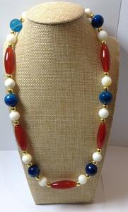 Collar de Resina Hecho a Mano Unisex, Joyería de Moda con Cuentas Multicolores, Imitación de Perlas, Venta Directa de la India - Product Image 5