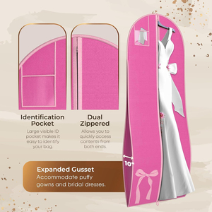 Sac de voyage imperméable et élégant pour vêtements, avec poignées et bandoulière, fermeture éclair, pour hommes et femmes - Product Image 6