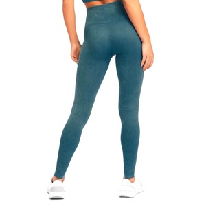 Wholesale Custom Mid Waist Casual Sports Workout Yoga Pants <b>Leggings</b> <b>Women</b> Soft Polyester Gym Fitness Knee-Length Pocket 2026 - Product Image 3