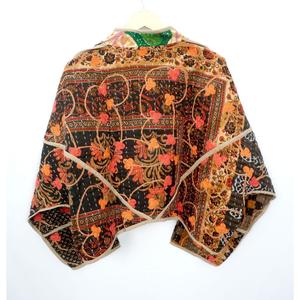 Ethnic Summer/Winter Spring Knitted Kantha <b>Jacket</b> Regular Breathable Quick Dry Eco-Friendly Vintage Casual <b>jacket</b> for outings - Product Image 6