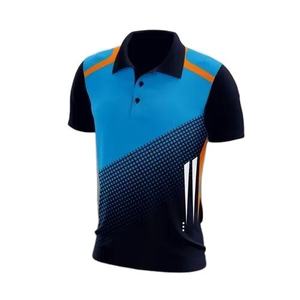 เสื้อโปโลคุณภาพสูง แขนสั้น โพลีเอสเตอร์ 100% เสื้อโปโลพิมพ์ลายแบบ Sublimation ทั้งตัว - Product Image 1