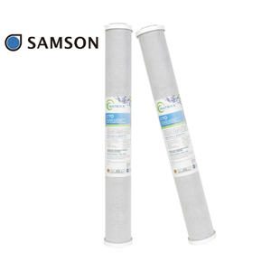 Filtre à eau commercial certifié ISO 9001 et 14001, filtre à bloc de carbone pour systèmes d'eau potable, filtre à eau classé parmi les meilleurs - Product Image 1