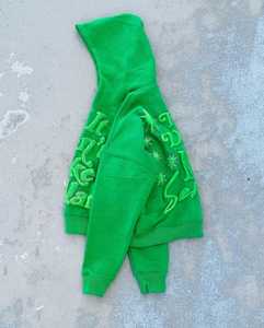 เสื้อฮู้ดสวมหัวสำหรับผู้ชายและผู้หญิงผ้าคอตตอนผ้าเฟรนช์เทอร์รี่คุณภาพสูงออกแบบได้ตามที่ต้องการงานปักทำจากโฟมผ้าฟลีซฟองพิมพ์ลาย - Product Image 6