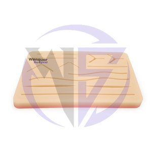Coussin de pratique de suture chirurgicale à 3 couches pour la formation en soins infirmiers et en médecine vétérinaire, instruments Wenquar - Product Image 6