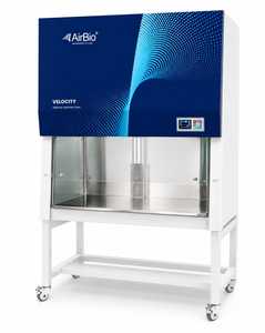 Banc de travail à flux d'air laminaire AirBio de 2 pieds pour l'assemblage électronique avec moteur EC écoénergétique - Product Image 1