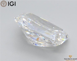 Diamant de laboratoire CVD taille radiant de 5,00 carats, clarté VS1, couleur E, certifié IGI, pour la fabrication de bagues en or - Product Image 5