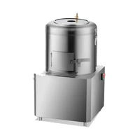 Automatische multifunctionele aardappel- en groenteschiller & -snijmachine van 304 food grade roestvrij staal voor commercieel gebruik