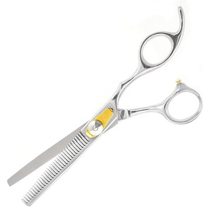 Nouvelles Ciseaux de Coiffure Professionnels 6 Pouces en Acier Inoxydable Tranchant pour Salon de Beauté, Ciseaux à Effiler Personnalisables en Couleur - Product Image 4