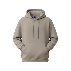 Pull-over uni décontracté pour homme, grande taille, personnalisé, doublé polaire, épais, sweat-shirt unisexe 400 g/m² - Product Image 1