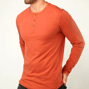 Chemises pour hommes à manches longues, col boutonné, unies, confortables, tendance, de haute qualité, personnalisables, pour l'extérieur, prix de gros - Product Image 3