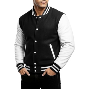 Chaqueta Universitaria Personalizada, Chaqueta Bomber Letterman, Chaqueta de Mezcla de Lana, Chaqueta Deportiva Universitaria, Parches Bordados OEM, Logotipo Personalizado al por Mayor - Product Image 3
