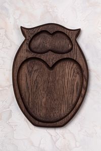 <b>Wooden</b> <b>Serving</b> <b>Tray</b> with Compartments Polished Eco-Friendly Rectangle BPA Free Dishwasher Safe American Style Platter - Product Image 5