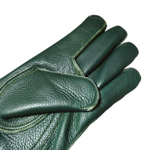 Guantes Modernos de Cetrería de Cuero Genuino para Caza de Ciervos, Manejo de Aves, Entrenamiento, Guantes de Seguridad Ecológicos para Exteriores, Personalizados - Product Image 4