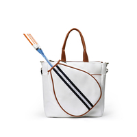 Grands sacs de transport pour raquettes de tennis unisexes de haute qualité, tailles personnalisables, en nylon et polyester, logo personnalisé, activités de plein air