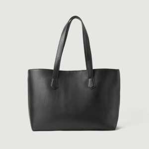 Bolso Tote de Cuero para Mujer, Elegante Bolso de Mano con Acabado de Cuero Resistente y Amplio Interior para el Trabajo - Product Image 1