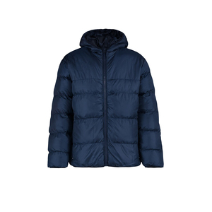 Fashionable OEM Custom Logo OEM Wholesale Casual Winter Custom Waterproof Dow Winter Wear Hooded Bubble <b>Down</b> Jacket 2025 Winter - Product Image 4