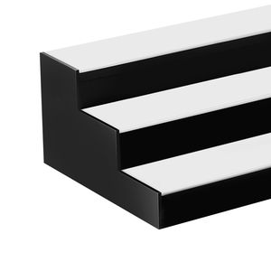 Scaffale Bar Illuminato a LED da 70 Pollici a 3 Livelli con Portabottiglie e Telecomando RF, 7 Colori Statici - Product Image 2