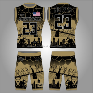 7V7 Uniforms Design Breathable 7 on 7 for Team Training Flag Football Uniform <b>Compression</b> Game Use 7on7 Uniform - Product Image 1