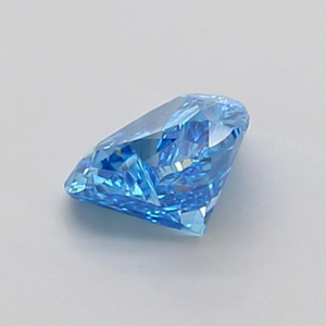 Diamante de Laboratorio en Forma de Corazón Azul Intenso de 2 Quilates, Claridad VS, Certificado IGI, Corte Excelente, Diamante Suelto para Joyería - Product Image 4
