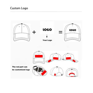 Casquette trucker 5 panneaux personnalisable, casquette en mesh avec logo brodé et bandes, casquettes trucker pour hommes avec étiquettes privées - Product Image 5