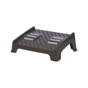 Reposapiés Ergonómico 2135 con 3 Rodillos de Masaje, Reposapiés Ajustable de Plástico PP para Oficina, Hogar, Estudio y Relajación - Product Image 1
