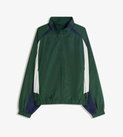 Veste coupe-vent légère pour homme en nylon personnalisée, style vintage, color block, respirante