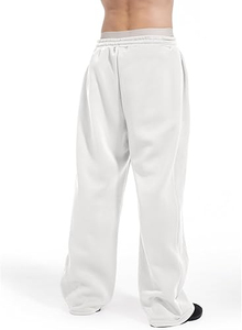 <b>men</b> stacked flare pants with modern styling for streetwear <b>mens</b> stacked flare pants with <b>stretch</b> fabric for comfort - Product Image 2