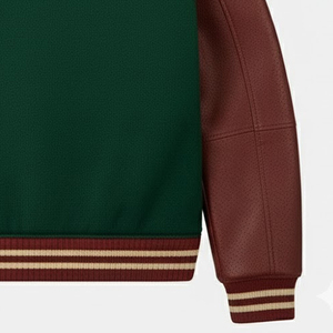 Chaqueta universitaria informal estilo béisbol para hombre, superventas, chaqueta con capucha para invierno, estilo Letterman, con MOQ bajo - Product Image 6