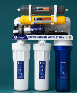 Système d'osmose inverse sous évier, débit de 10, 25, 35 LPH, surveillance TDS, 5 étapes, purificateur d'eau électrique en plastique 24W - Product Image 3