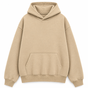 Sweat-shirt à capuche coupe classique pour homme, couleur unie, 100 % coton molletonné, décontracté, avec poches, idéal pour l'hiver, respirant et écologique - Product Image 1