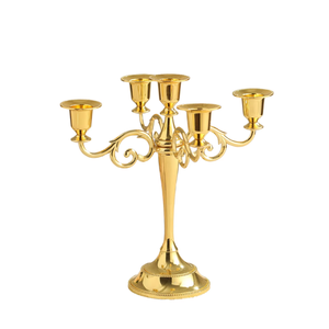 Venta al por mayor de jarrones de mesa minimalistas de aleación de zinc de varios cabezales ecológicos hechos a mano para mesas de comedor-Decoración de aniversario - Product Image 5