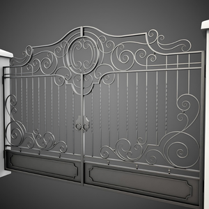 Elegant Custom Wrought Iron <b>Gate</b> Designs: Secure Premium Handcrafted Artistic Iron <b>Gates</b> Tailored For Your Luxury Mansion. - Product Image 2