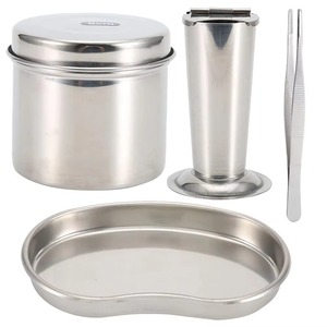 ถาดฆ่าเชื้อภาชนะสแตนเลสแบบกลวงสำหรับชุดเครื่องมือแพทย์และทันตกรรม - Product Image 5