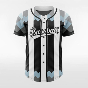 High Quality Customized <b>Baseball</b> Jersey 100% Polyester Fabric Breathable Quick Dry Plus Size Custom Logo & Color Men's - Product Image 1