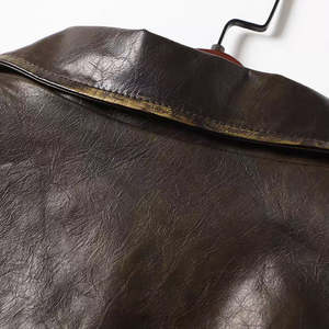 NESTA SPORTS เสื้อแจ็คเก็ตหนัง PU กันน้ำสำหรับผู้ชายแบบกำหนดเอง แจ็คเก็ตนักขี่มอเตอร์ไซค์พร้อมดีไซน์ลายตัวอักษร สตรีทแวร์ฮิปฮอป - Product Image 4