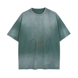 T-shirt Oversize Vintage Délavé Homme Femme Streetwear Coton Doux Coupe Ample Décontracté Été Écologique - Product Image 1