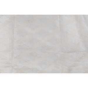 Tissu Chanderi Jacquard Teignable pour Broderie Blanc Cassé Géométrique Uni Largeur 44 Pouces Travail au Fil - Product Image 3
