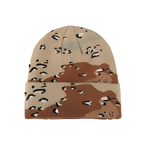 Wholesale Custom Logo <b>Wool</b> Blend Winter <b>Beanie</b> Hat Super Quality Breathable Waterproof Warm Jacquard Ribbed Knit Bulk Seller - Product Image 3
