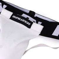 Protège-glandes athlétique pour homme Mauzer |   Protecteur abdominal premium avec poche pour protège-gorge |   Boxe, MMA, Cricket, Taekwondo et Arts martiaux