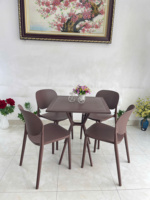 Chaise en plastique pour la maison, le jardin, la terrasse, le restaurant, l'hôtel et les marchés de meubles en gros